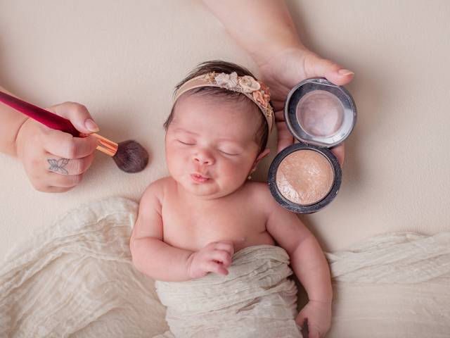 newborn de Manuela 8 dias
