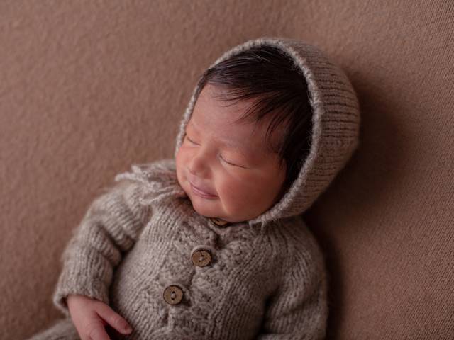 newborn de Zayan 9 dias
