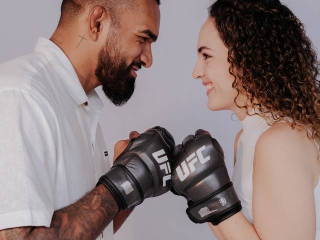 Ensaios de Flávia e Brendson