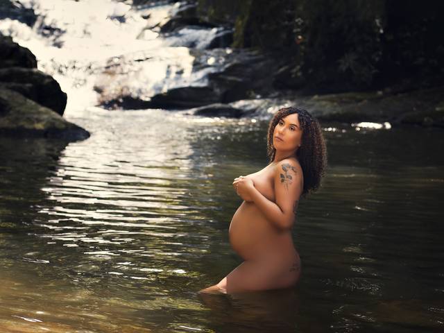 Gestante de Laryssa Leonel