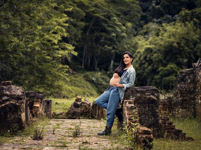 Gestante de Yasmin Barros