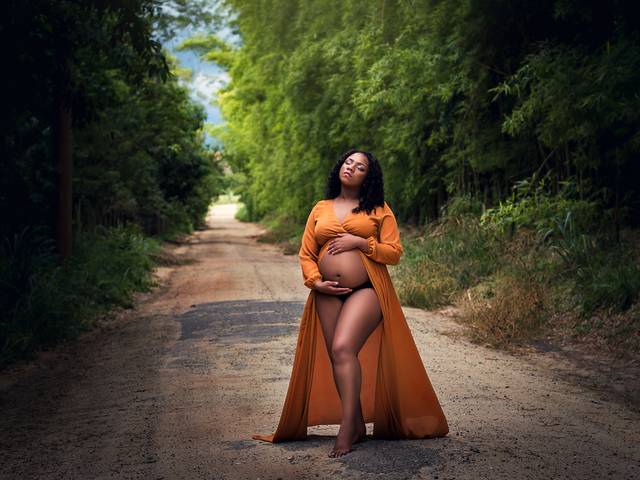 Gestante de Marcella Fernandes