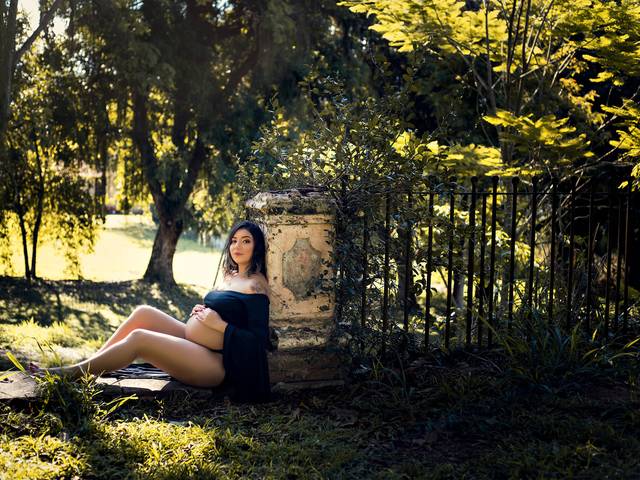 Gestante de Thalita Germano