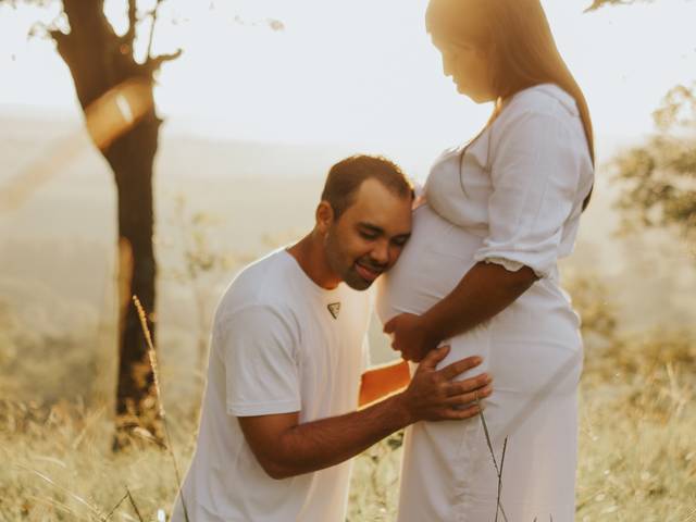 Ensaio de Gestante de Zélia + Thiago = Ísis