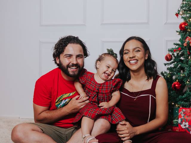 Ensaio de Natal de Esdras + Victoria = Jovie