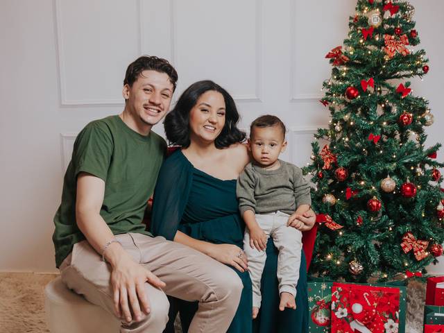 Ensaio de Natal de Talita + Daniel = Benjamin