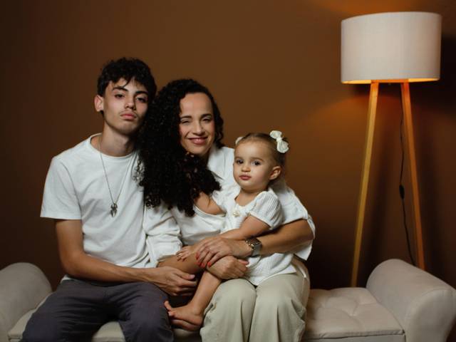 Ensaio de Dia das Mães de Aline Luiza