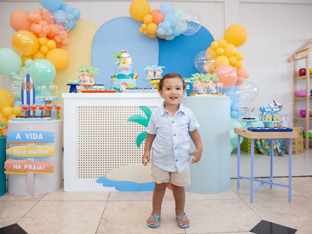 Aniversários de ❤️ Festa na Praia do Gabriel - 2 ano❤️