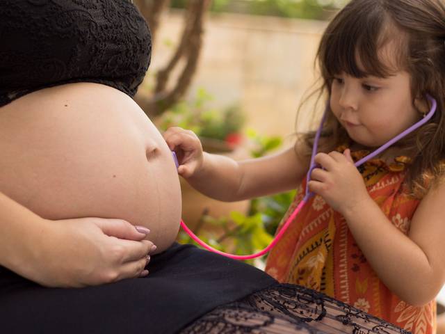 Gestantes de Ítala a espera de Antonela