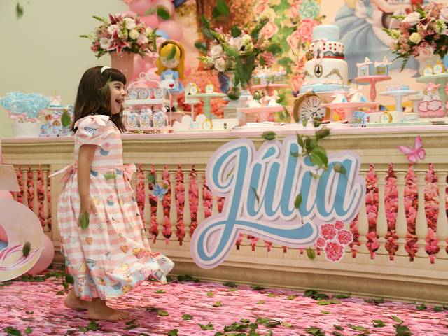 Aniversários de Júlia 5 anos