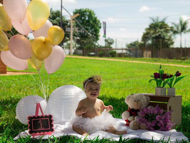 Ensaios  de Smash the Cake - Luísa