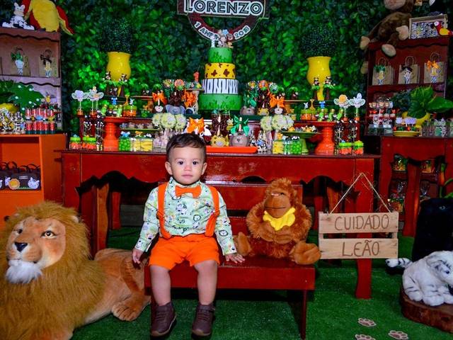 Família de Lorenzo meu 1º Aninho