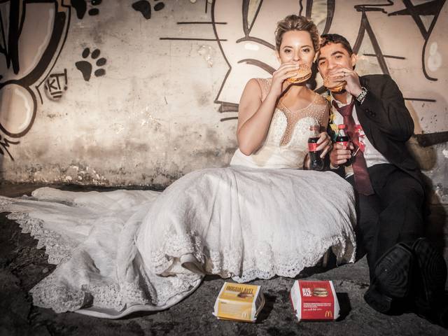 Trash the dress of Mix
