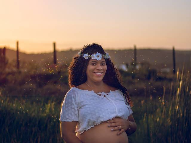 GESTANTE de ENSAIO DAS IRMÃS 