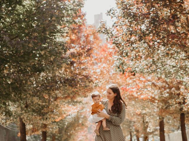 Família de Ana e Mel