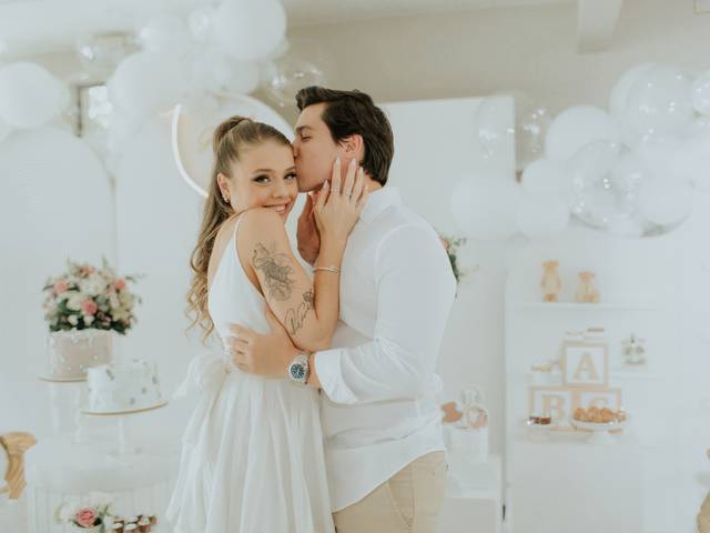 Chá de bebê e revelação de Chá revelação - Isabela e Carlos