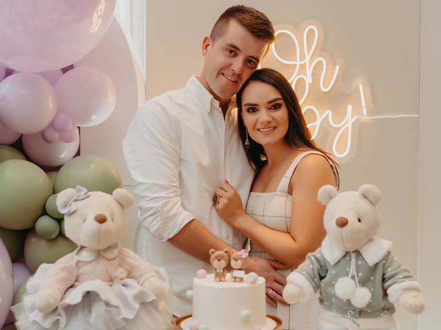 Chá de bebê e revelação de Chá revelação - Paola e Lucas