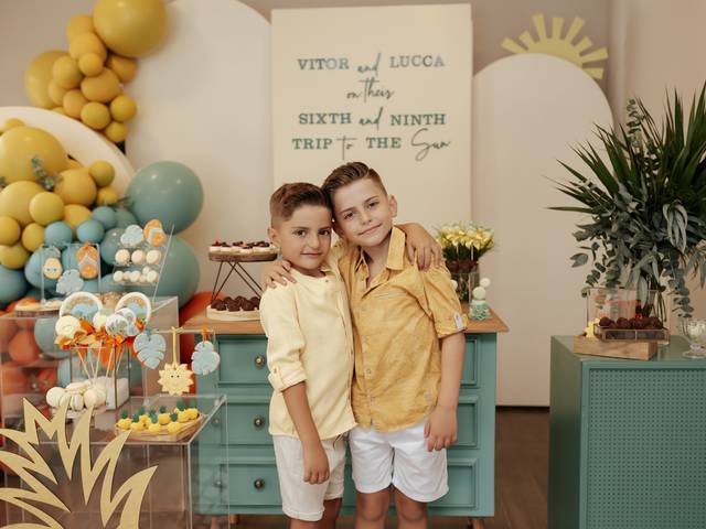 Aniversário Infantil de Aniversário Vitor e Lucca
