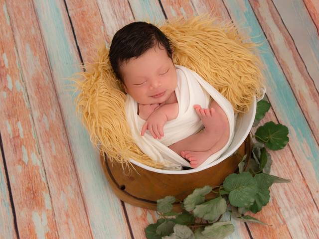 Newborn de Ensaio Recém-Nascido Théo - 14 dias