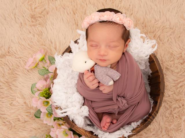 Newborn de Ensaio Newborn Cecília - 9 dias