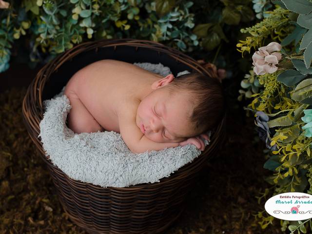 Newborn de Fotografia Recém-nascido - Matheus