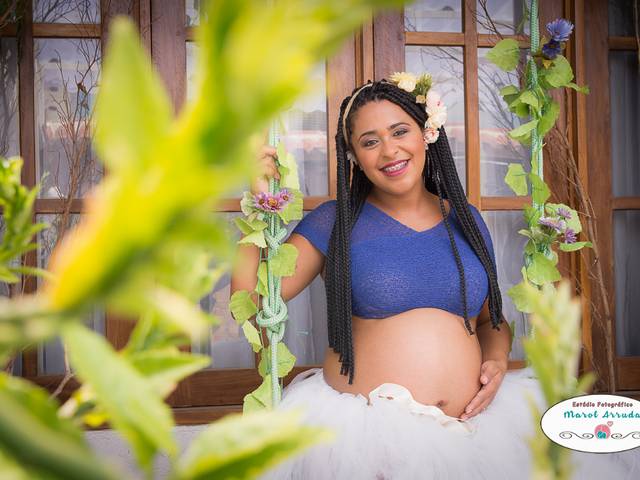 Gestante de Foto Gestante Encantado - Elaine Flor