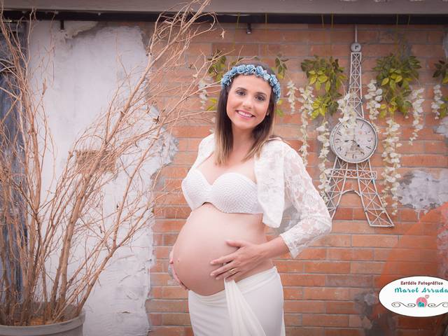 Gestante de Ensaio Gestante - Francina Gurgel