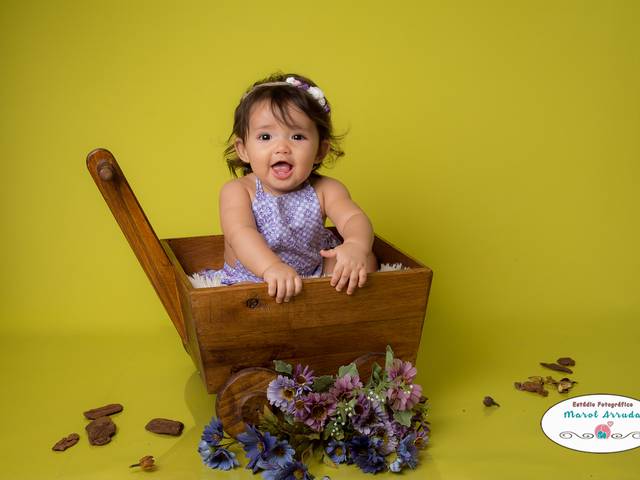 Acompanhamento de Ensaio Infantil  Deborah- 7 meses