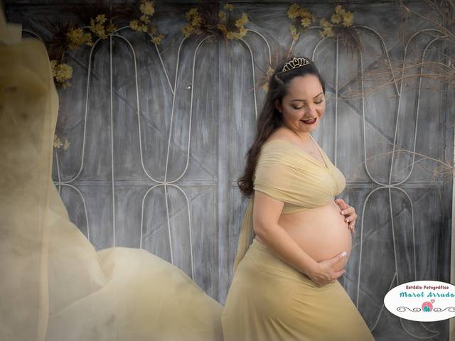 Gestante de Ensaio Gestante Encantado - Mirele