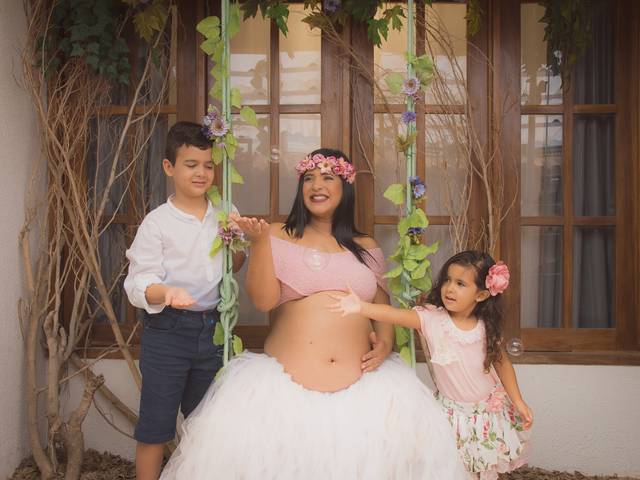 Gestante de Ensaio Gestante - Juliana 