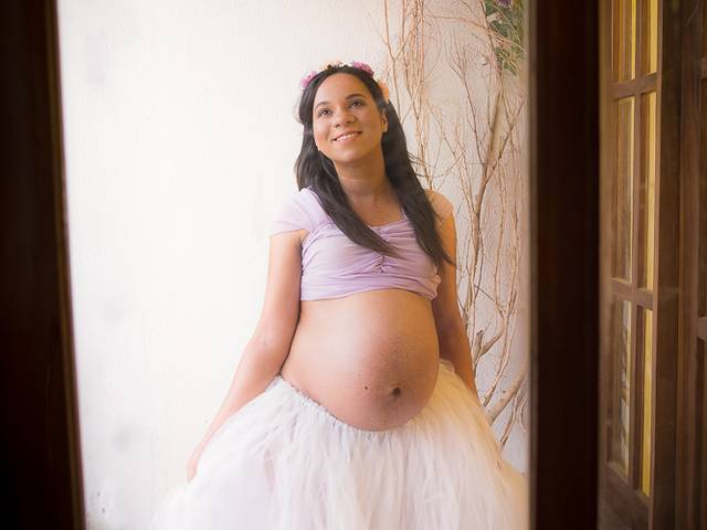 Gestante de Ensaio Gestante Rebeca Braga 