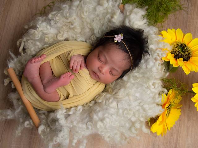 Newborn de Ensaio Newborn- Luiza