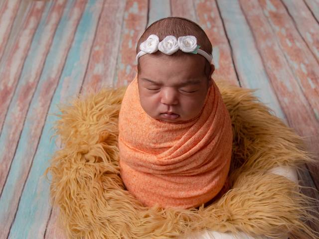 Newborn de Ensaio Recém-Nascido Tiffany