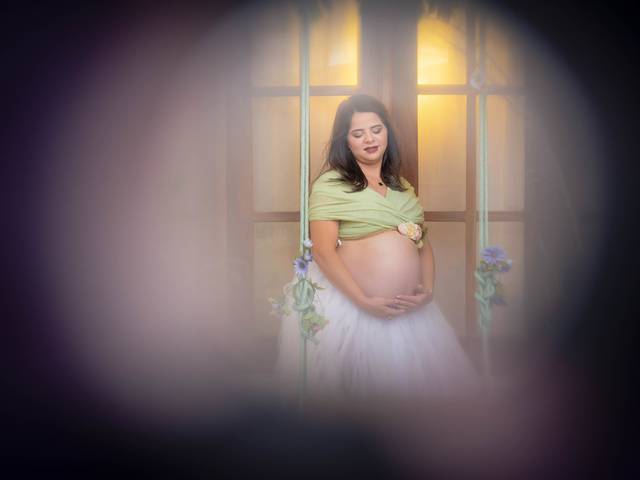 Gestante de Ensaio Gestante Erica e Klaiton