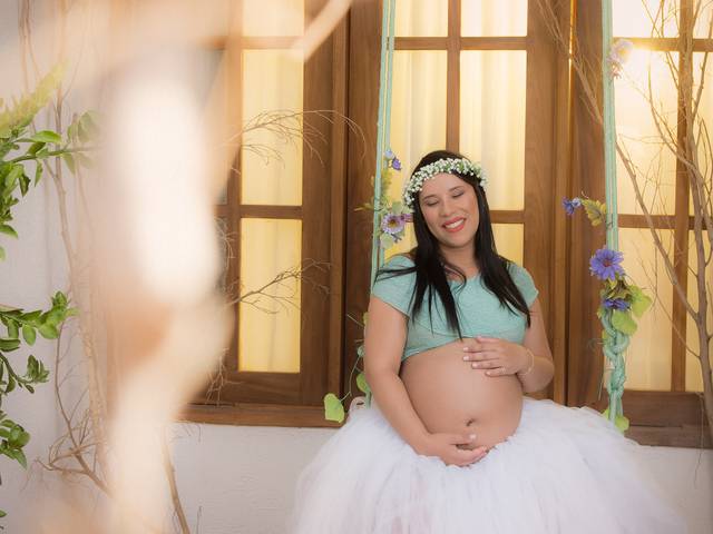 Gestante de Ensaio Gestante Luciene Lima