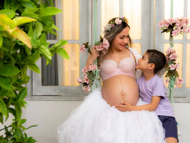 Gestante de Ensaio Gestante Marcília e Robson