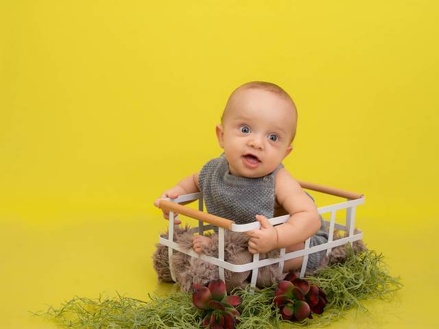 Acompanhamento de Ensaio Infantil Samuel - 3 meses