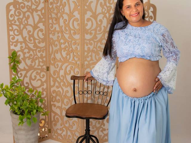 Gestante de Ensaio Gestante - Paloma 