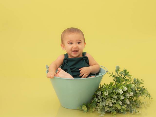 Acompanhamento de Ensaio infantil João Pedro - 6 meses