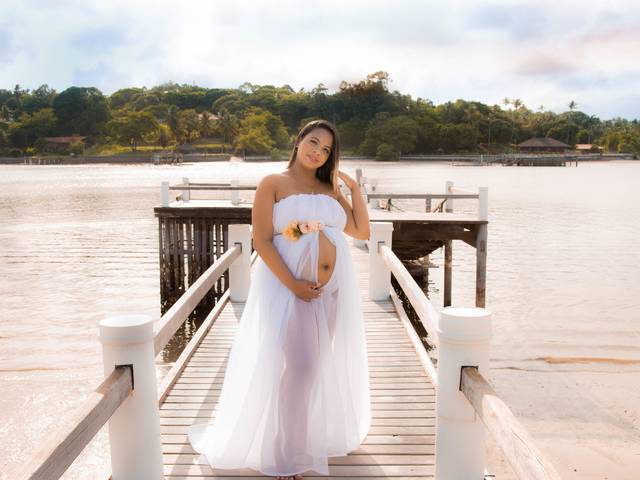 Gestante de Ensaio Gestante Milena Oliveira