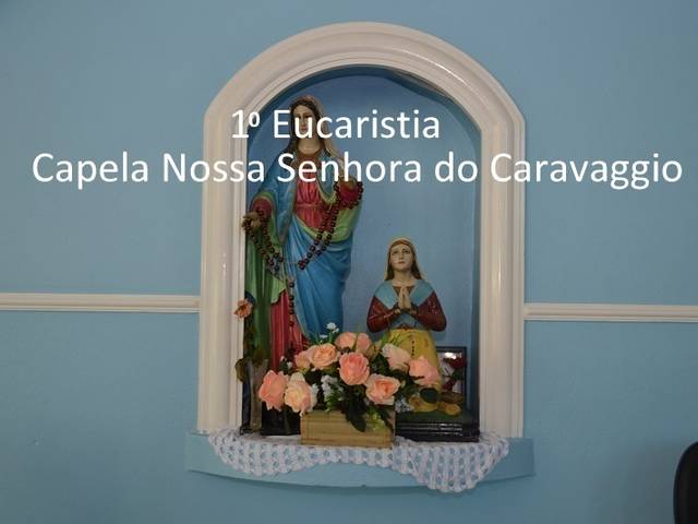 Catequese de 1°  Eucaristia Capela Nossa Senhora do Caravaggio