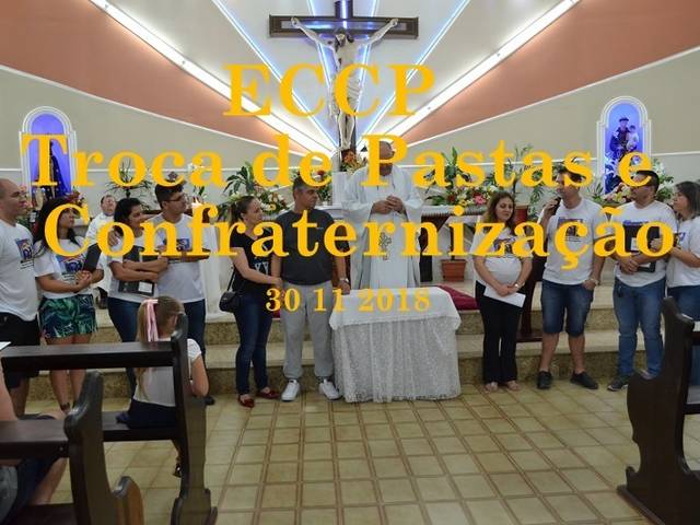 Encontro de ECCP Troca de Pastas e Confraternização
