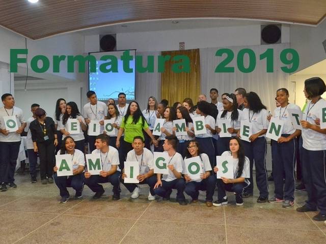 Evento de Formatura Amigos do Meio Ambiente