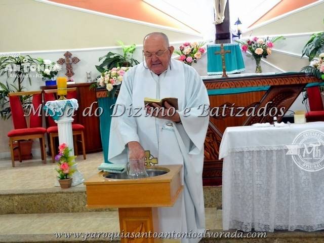 Missa de Missa do Dizimo e Batizados        14 07 2019