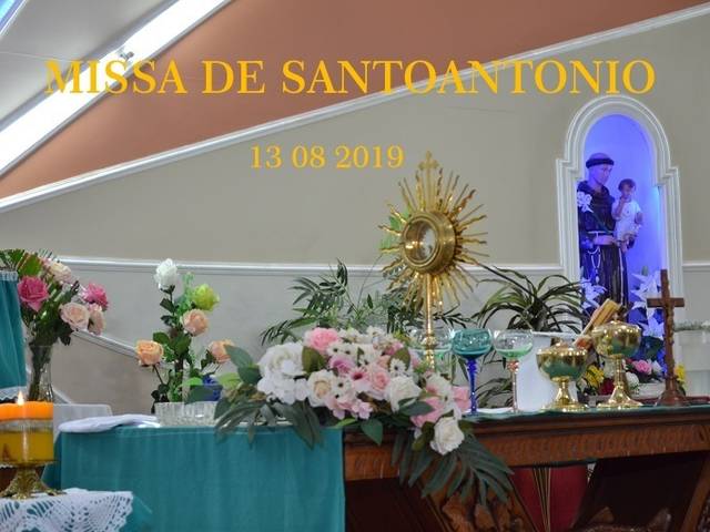 Missa de Missa Santo Antonio   Agosto