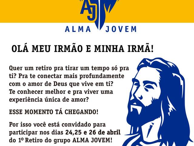 Evento de Convite Alma Jovem