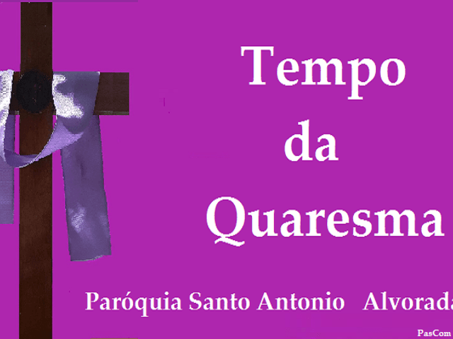 Catequese de QUARESMA