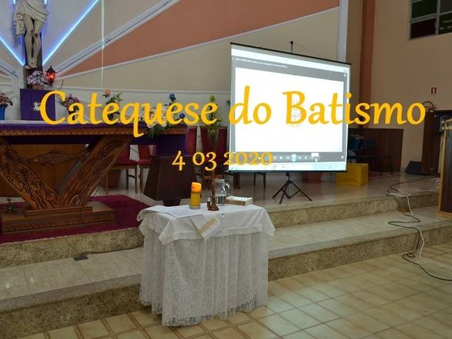 Catequese de Catequese do Batismo