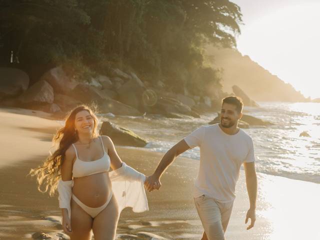 ensaio gestante de [Gestante] Para a Lavínia