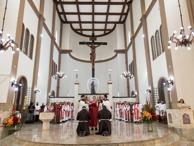 Eventos de Profissão Perpétua Frei Jean e Frei Maycon